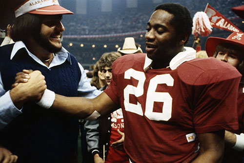 James Mallard celebrates Sugar Bowl victory